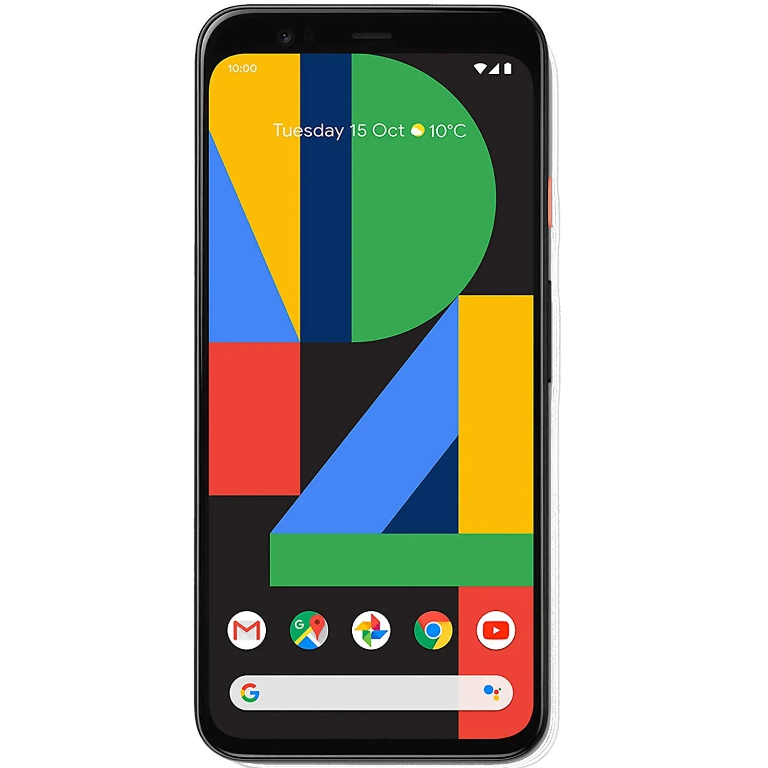 G020M CDMA) International Version (Clearly (GSM Android Google inch 128GB 4G/LTE Smartphone 4 Unlocked - No Pixel Only, White) Factory 5.7