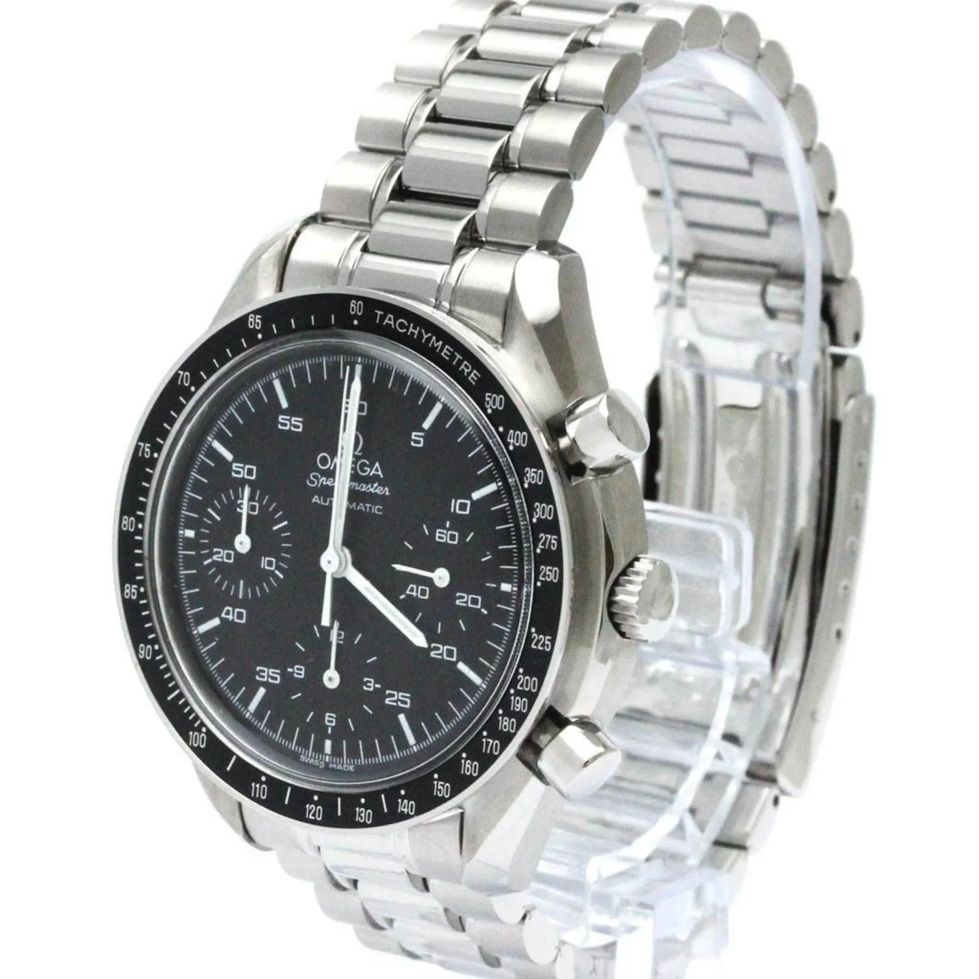 3510.50 Polished Steel Pre-Owned Mens (Good) Watch Automatic BF566753 Speedmaster OMEGA