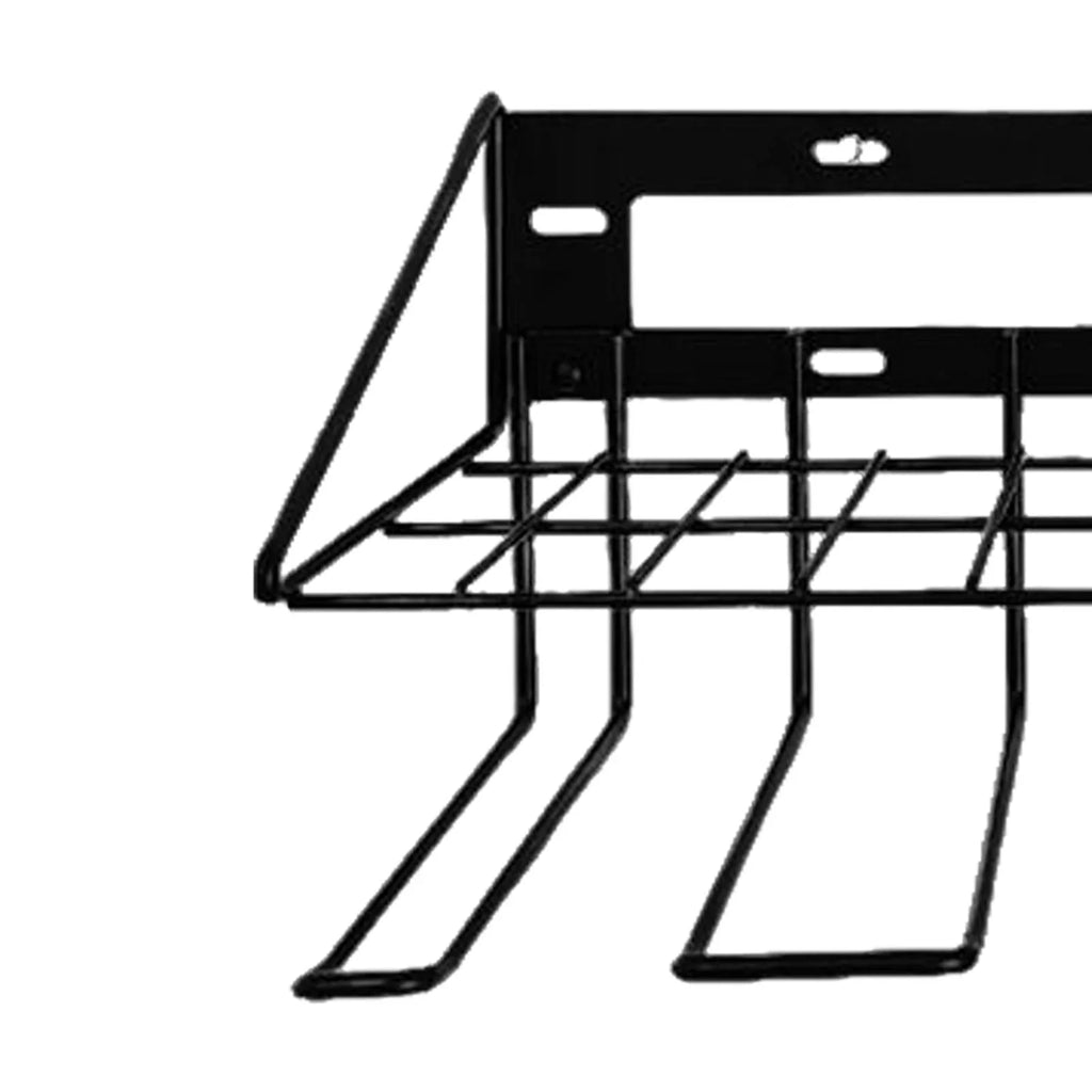 Design Shelf Heavy Accessories Easy Utility Assemble Easily Storage for Access Metal Two Duty Rack Mount Wall Floating Tool Wire Tier