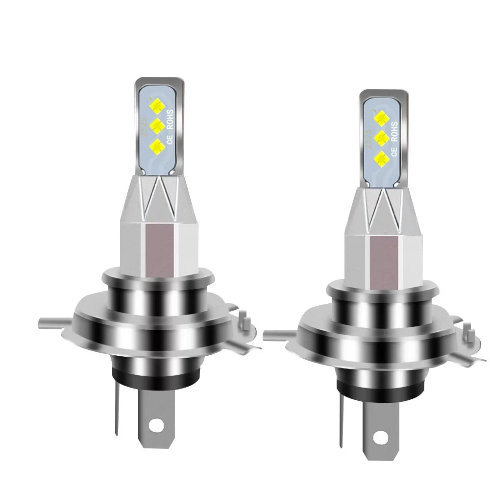 LED Hawk 650 1988-1991 Honda H4 NT650 White For 9003 Headlights GT Bulb 6000K