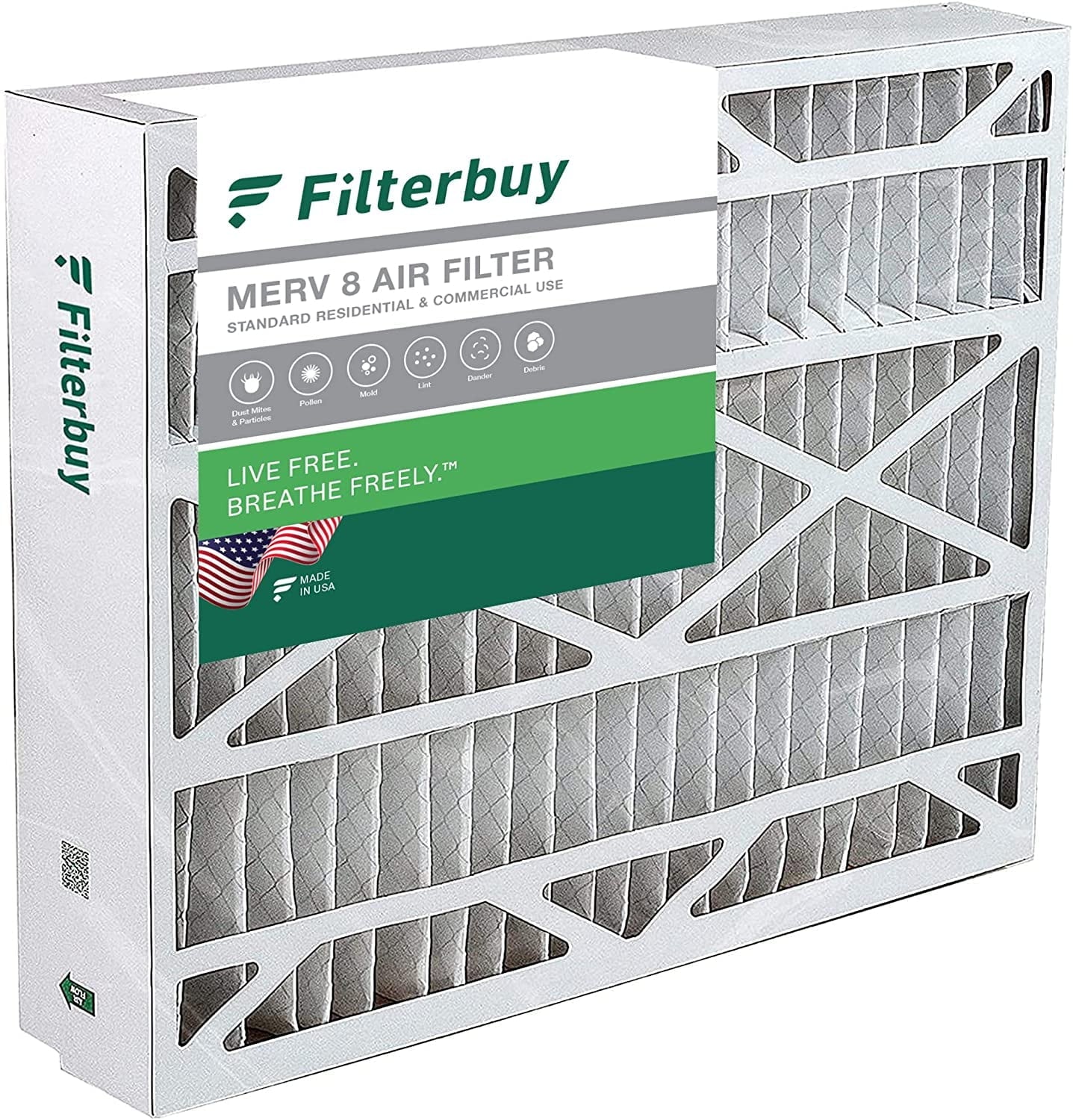 20x21x5 Air Pleated for / HVAC Furnace MERV 8 Filters (1-Pack) AC Filterbuy Lennox X8790 PCO14-23