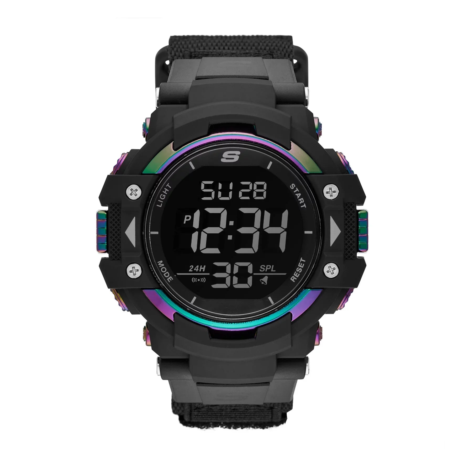 Mens Chronograph Digital (SR1118W) Strap Skechers Fastwrap