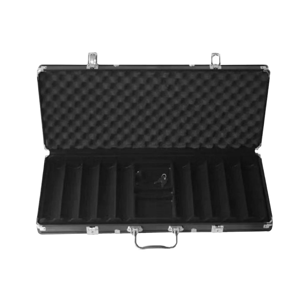 Capacity Chip Aluminum High Almencla Solid Black Thicken Alloy Box Suitcase Carrying Case
