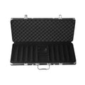 Capacity Chip Aluminum High Almencla Solid Black Thicken Alloy Box Suitcase Carrying Case