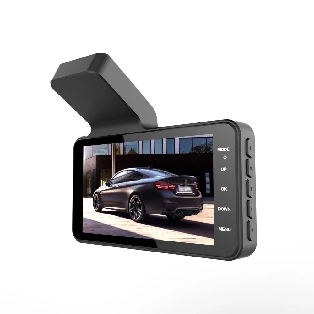 1080P Angle Picture Detection 4 Inch Recorder Dashcam Recording Driving Eccomum 170° Support DVR Reversing Motion Touchscreen Night-Vision Loop Wide Dash Car with Camera