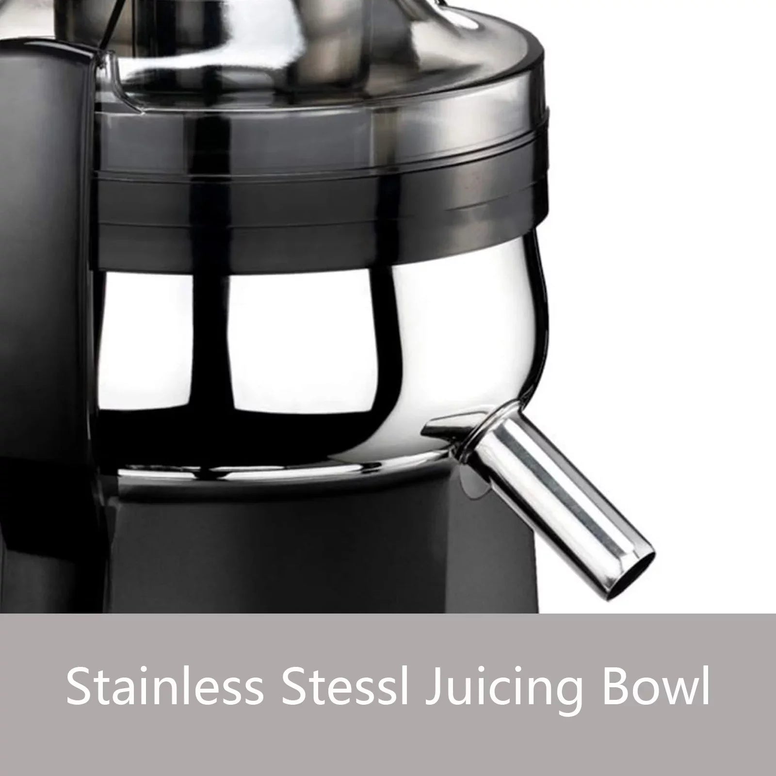 (Black) Vegetables - Latch for Fruits Press Hand Centrifugal Safety Juicer Juicer & with