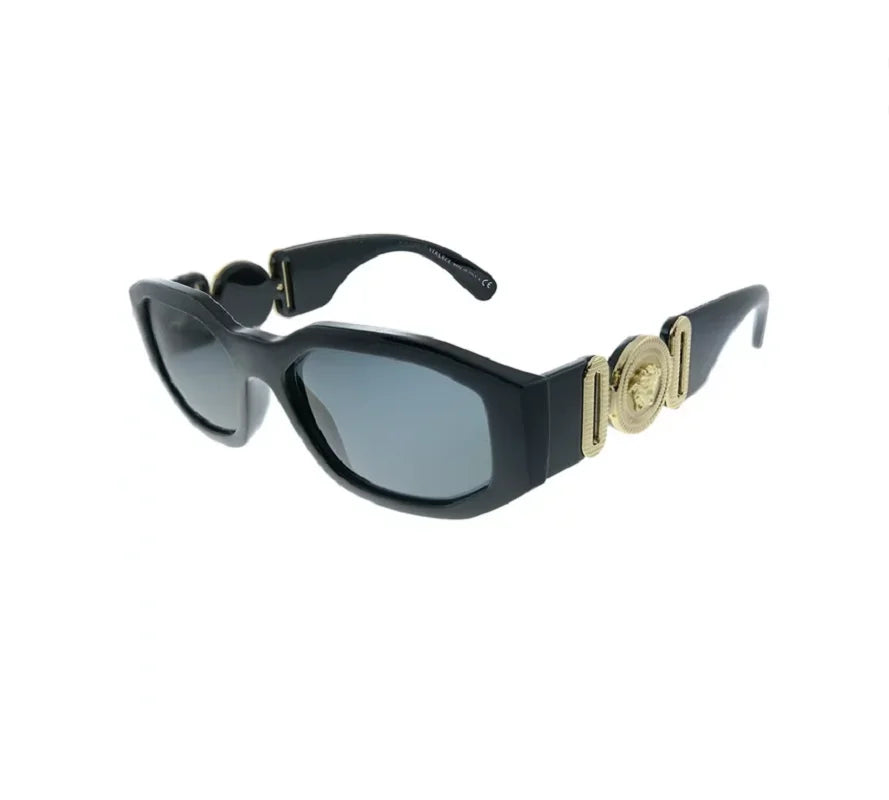 Geometric VE4361 Sunglasses Versacce Black 53mm/16-140 Adult Unisex's Plastic