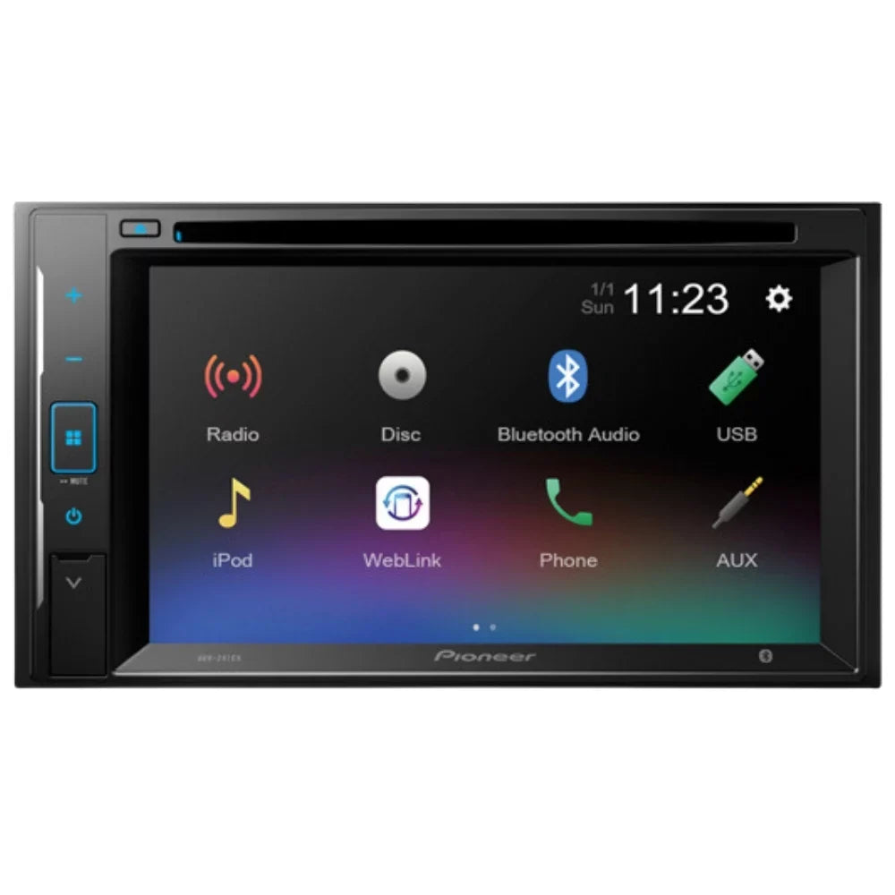 DVD Camera 6.2" Pioneer Amazon with AVH-241EX Bullet Alexa and Backup New Receiver