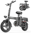 14" for Bicycle Electric Toofly 15Ah-City 400W Bike 48V Ebike Folding 2024 Adult