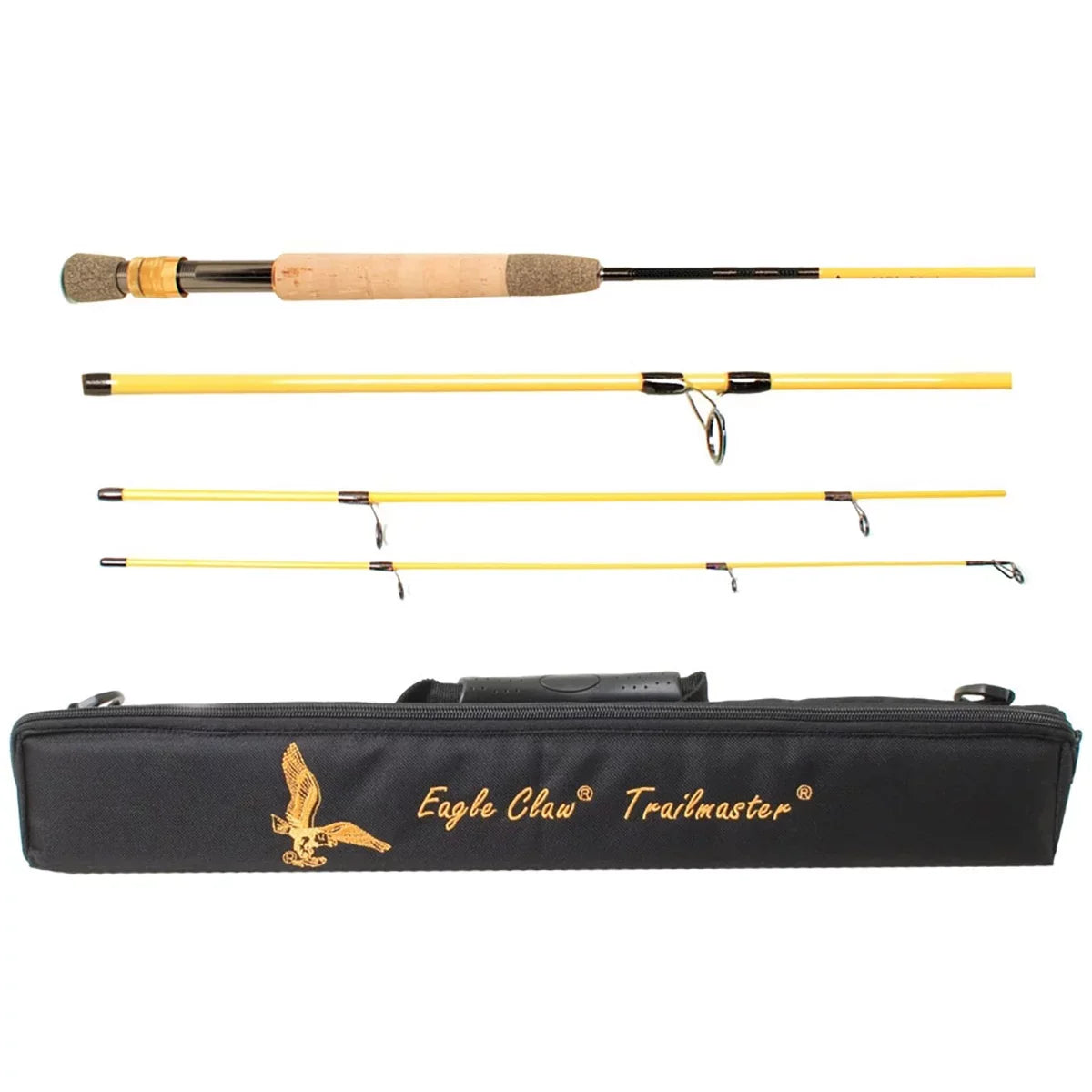 Spin/Fly Fishing 7'6" Claw Eagle Rod Trailmaster Travel