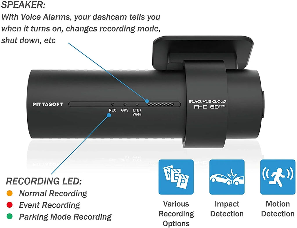 Dashcam 32GB DR750X-2CH BlackVue Plus