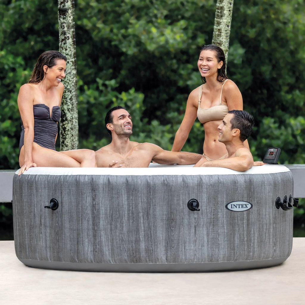 Tray (4 Inflatable Intex Plus Hot Accessories Pack) Tub PureSpa + Intex