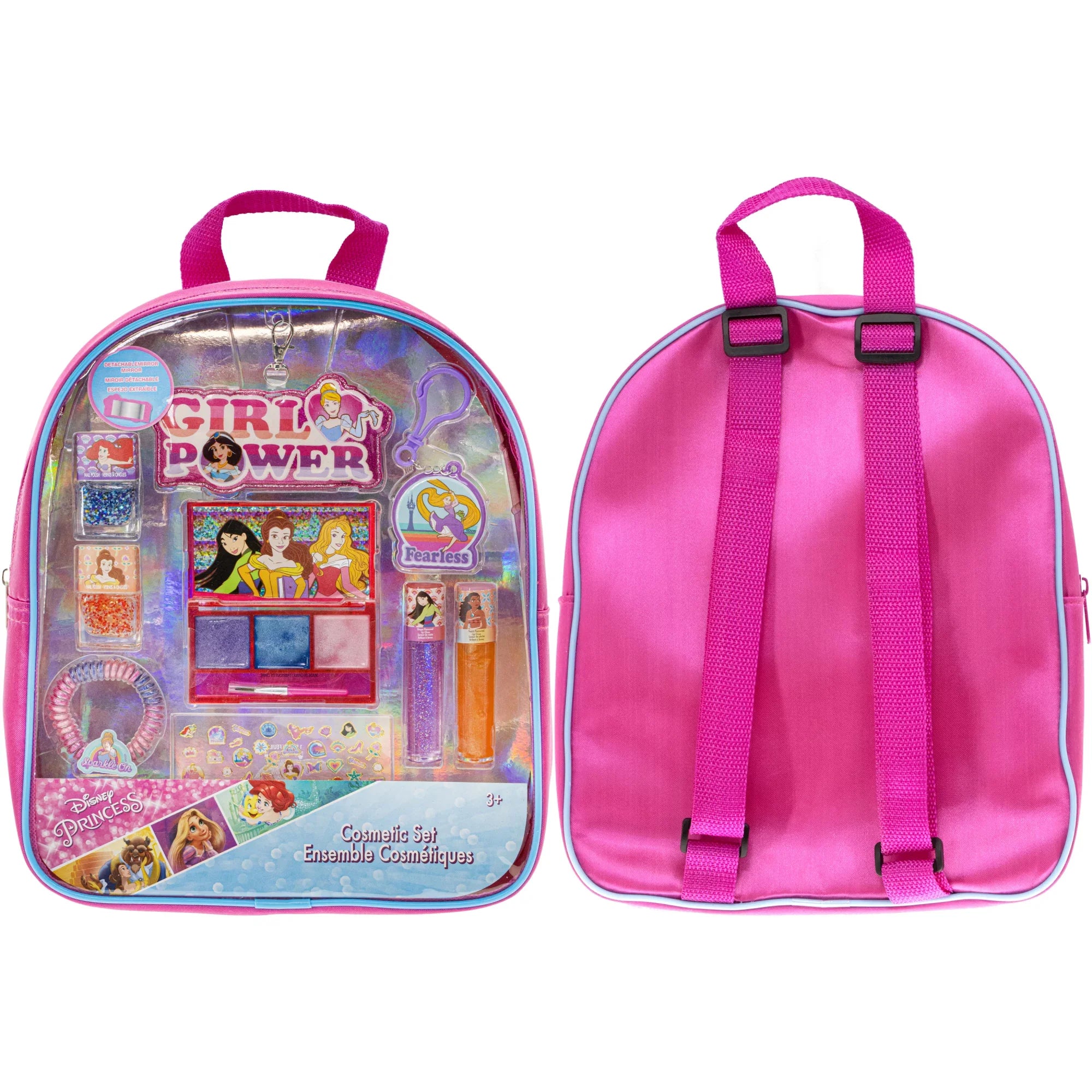 for Girls, - Cosmetic Ages Princess Townley Disney Beauty Backpack Makeup 3+ Girl Set