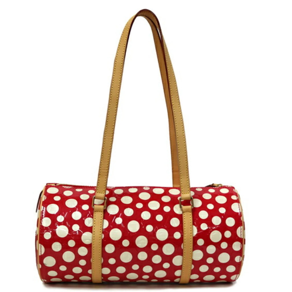 30 Infinity Shoulder Bag Pre-Owned Kusama Dot VUITTON (Good) LOUIS Ladies Papillon M91425 Yayoi Verni