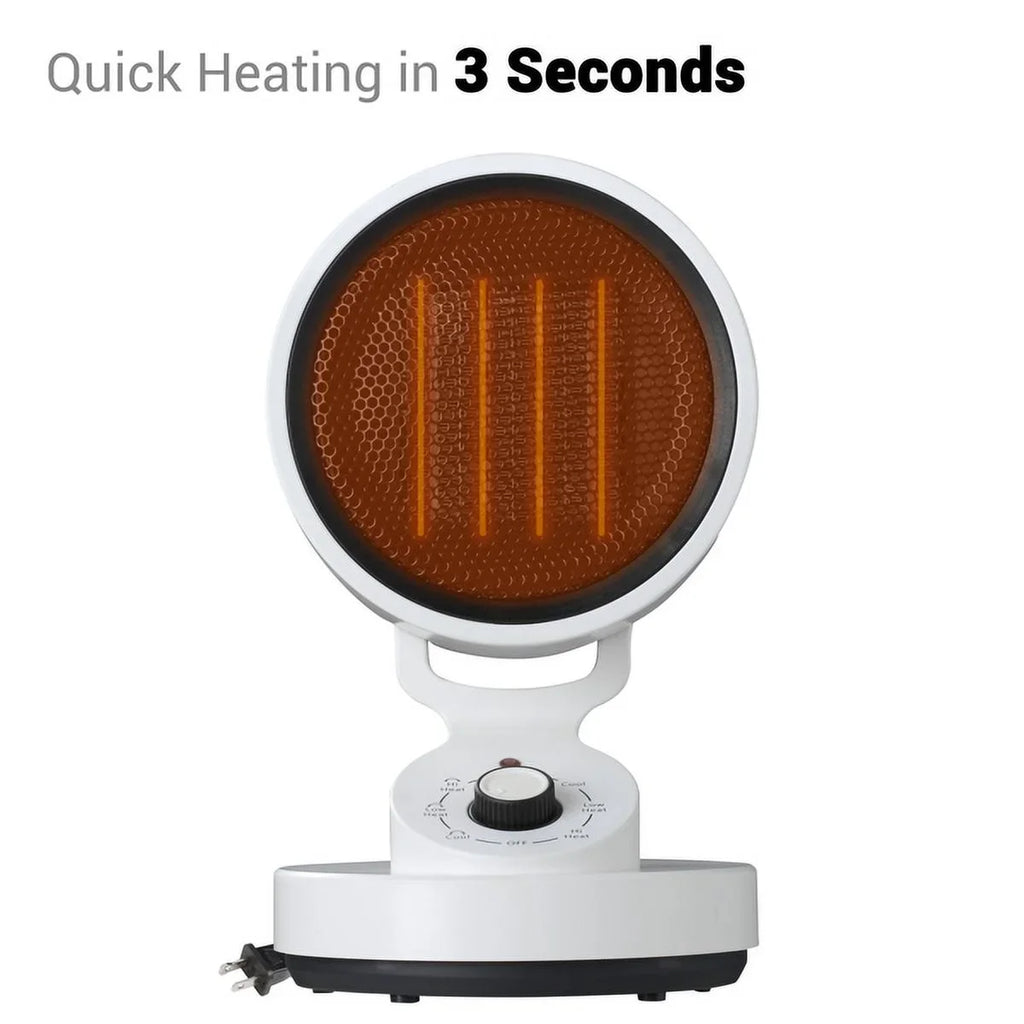 including Cool Cooling (900W), , Home, modes Heater Space Electric Heat Office (10W) Fan, and Fan,with Low for Quick Cool Warm 3 & Heat Heat 2-In-1 High Machine Mode Up (1500W), Space