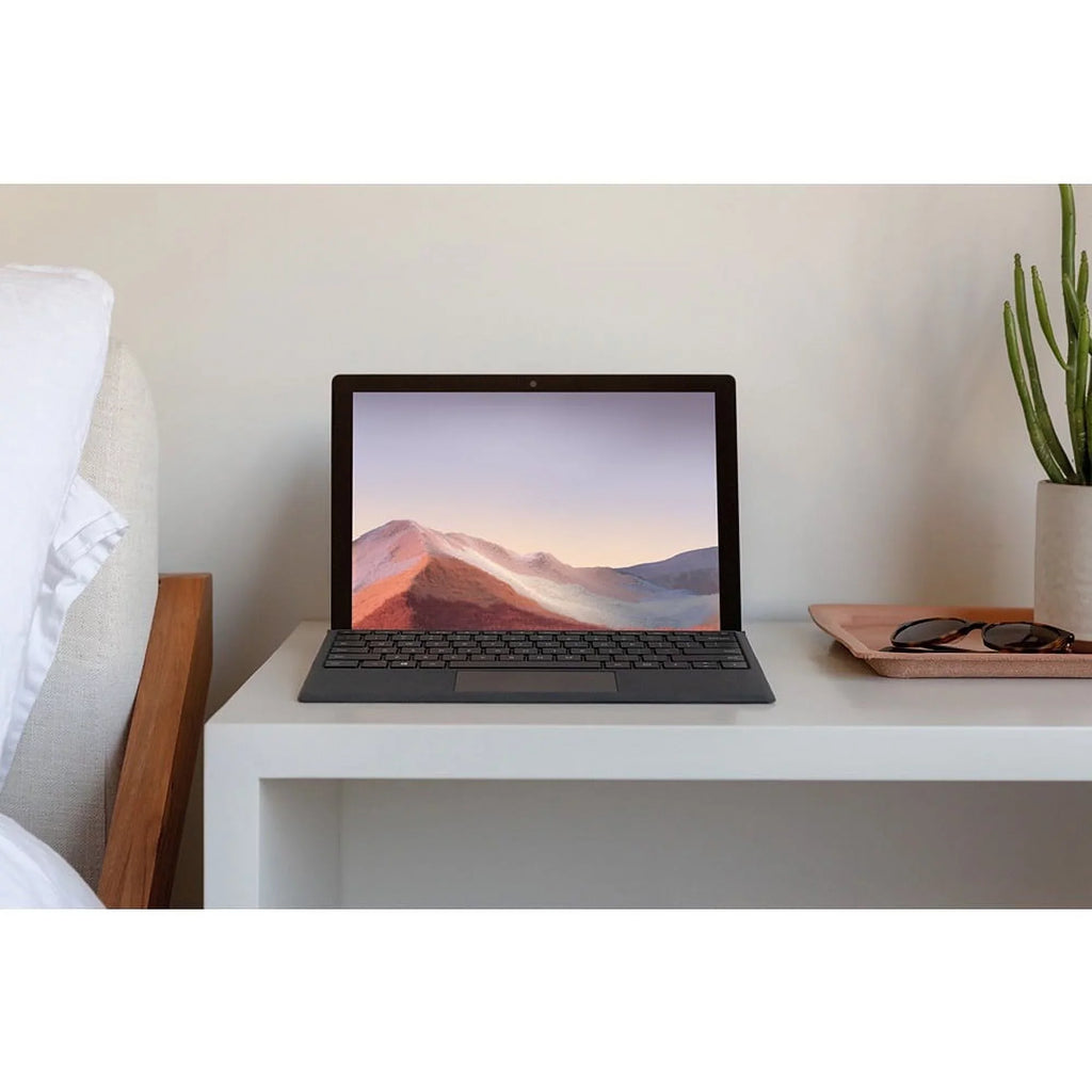 Microsoft Plus Matte Touch-Screen, 10 7, i5-1035G4, 256GB Surface Tablet 12.3" Core Home, Intel Graphics, Pro PUV-00016 Iris 8GB SSD, Black, Memory, Windows