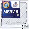 4-PACK 9x60.5x1 9 Size: King x | HVAC IN A/C Air MERV 8 60.5 .75" Filter Actual MADE USA Filters Furnace | | x | Pleated Filter