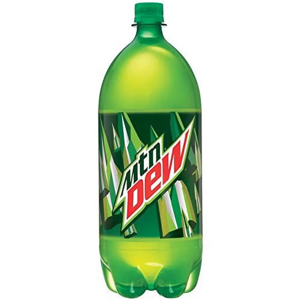 Mountain Dew 2-Liter Of 6) (Pack Soda,