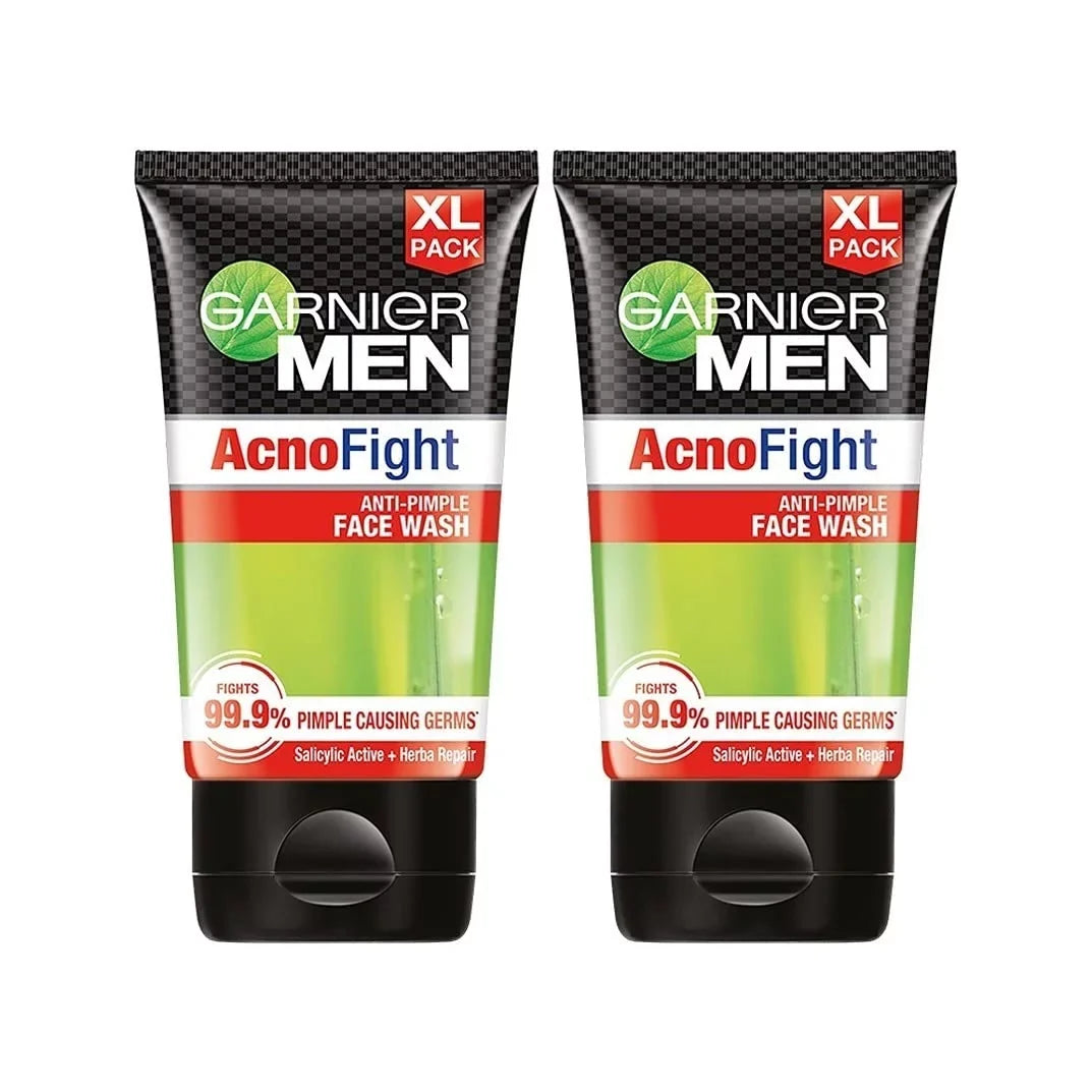 & of Balances Garnier Anti-Pimple Wash, 2) (Pack Repairs 150g Face Skin Men,