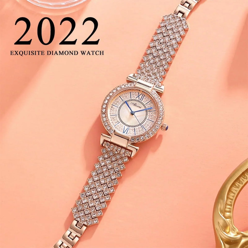 For Fashion Watches Zegarek Luxury Waterproof 2022 Brand Moda Diamond Quartz Ladies Skmei Dropshipping Gifts Mujer - Wristwatches Quartz Women Watch