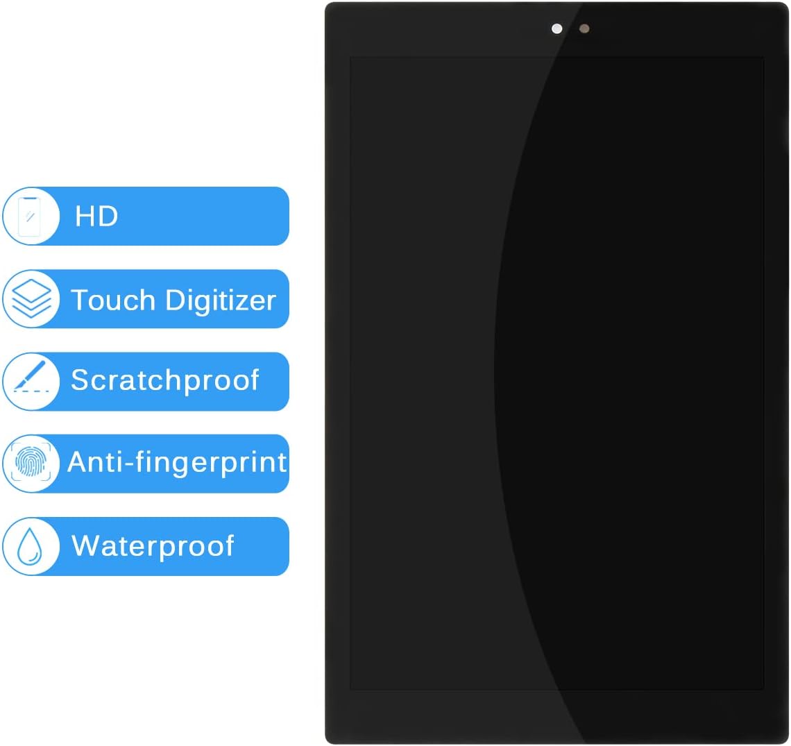 for Amazon 7th LCD Version Replacement Screen LCD Tools Display SL056ZE Gen Fire Kindle with Touch 10 HD Screen 2017 Digitizer Assembly 10.1