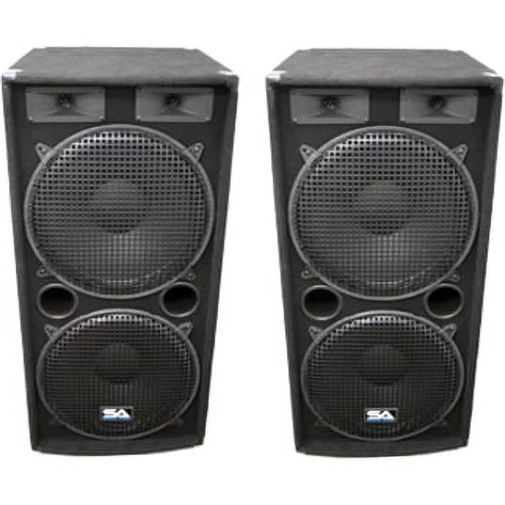 500 Pro Audio RMS Speaker, SA-155.2 Audio W Seismic