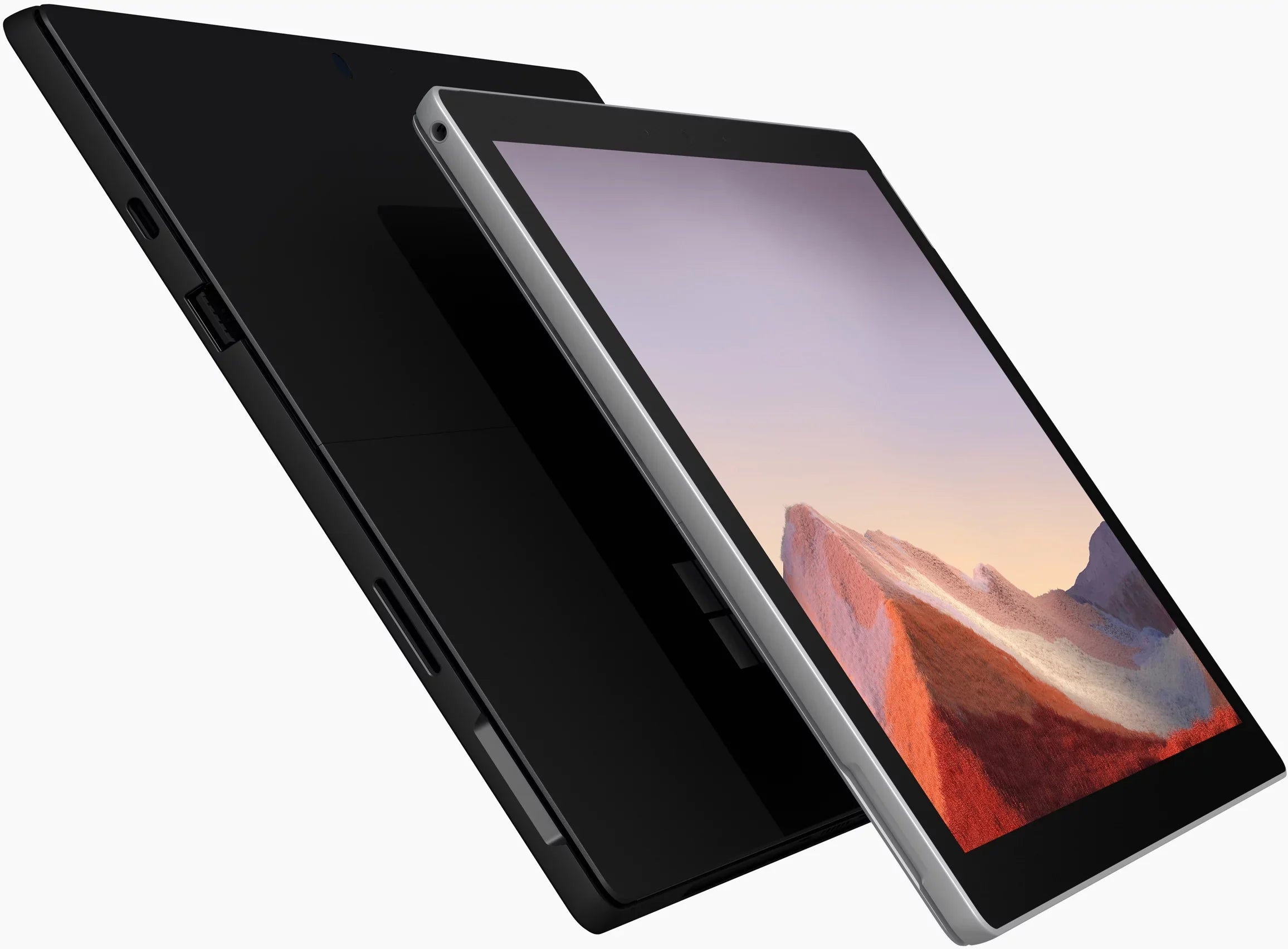 Microsoft Plus Matte Touch-Screen, 10 7, i5-1035G4, 256GB Surface Tablet 12.3" Core Home, Intel Graphics, Pro PUV-00016 Iris 8GB SSD, Black, Memory, Windows