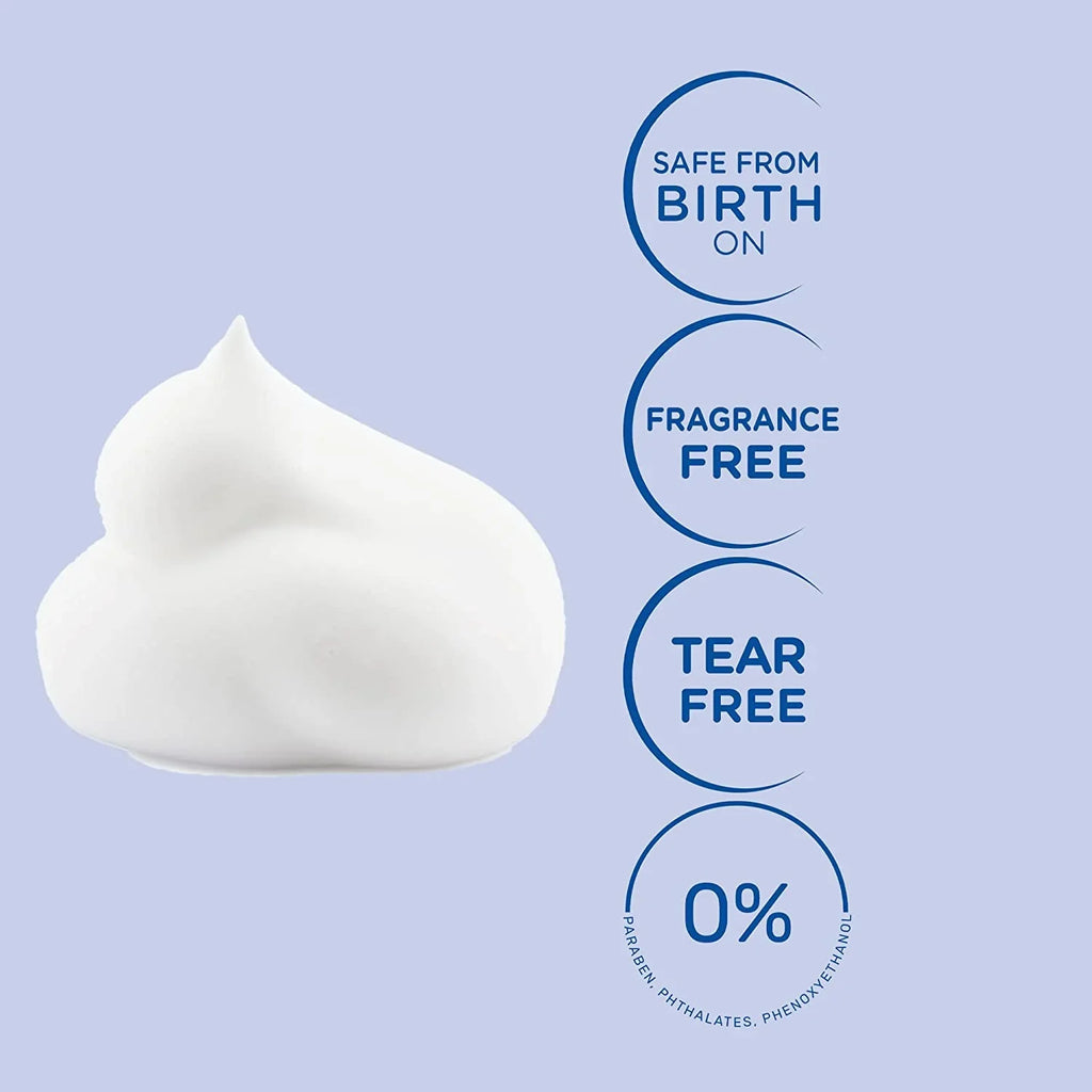 for oz. - Shampoo with Newborn 5.07 Baby fl. Tear-Free & - Shampoo Cap Foam Natural Cradle Fragrance-Free Mustela - Avocado