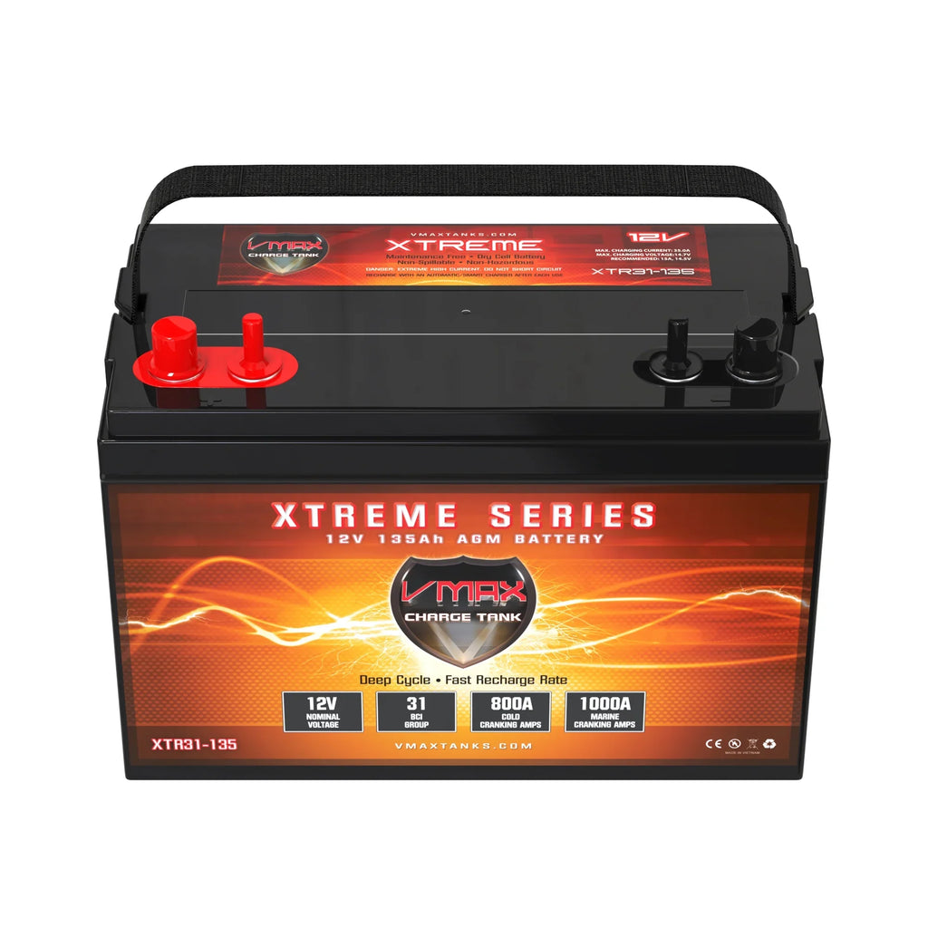 31 AGM Godfrey Battery Vmax XTR31-135 Group for Sweetwater Pontoon