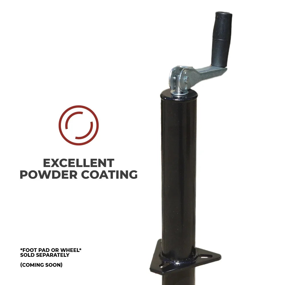 14 | | Jack a with Distribution Footpad Bastion 5000lb 4/5" Travel Capacity Trailer Top-Wind | BJ-5000TW-1