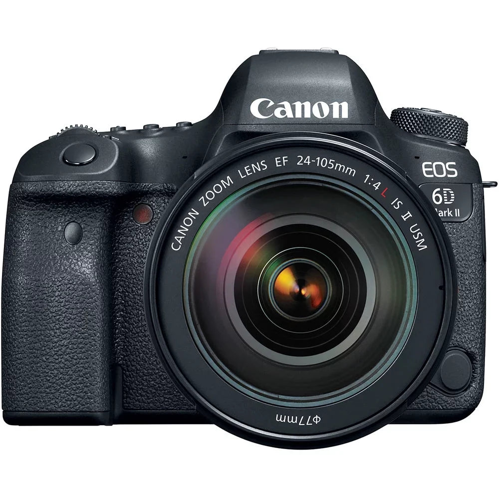 More Canon with Mark Camera II 24-105mm + Lens EOS II + 6D f/4L 64GB (1897C009)
