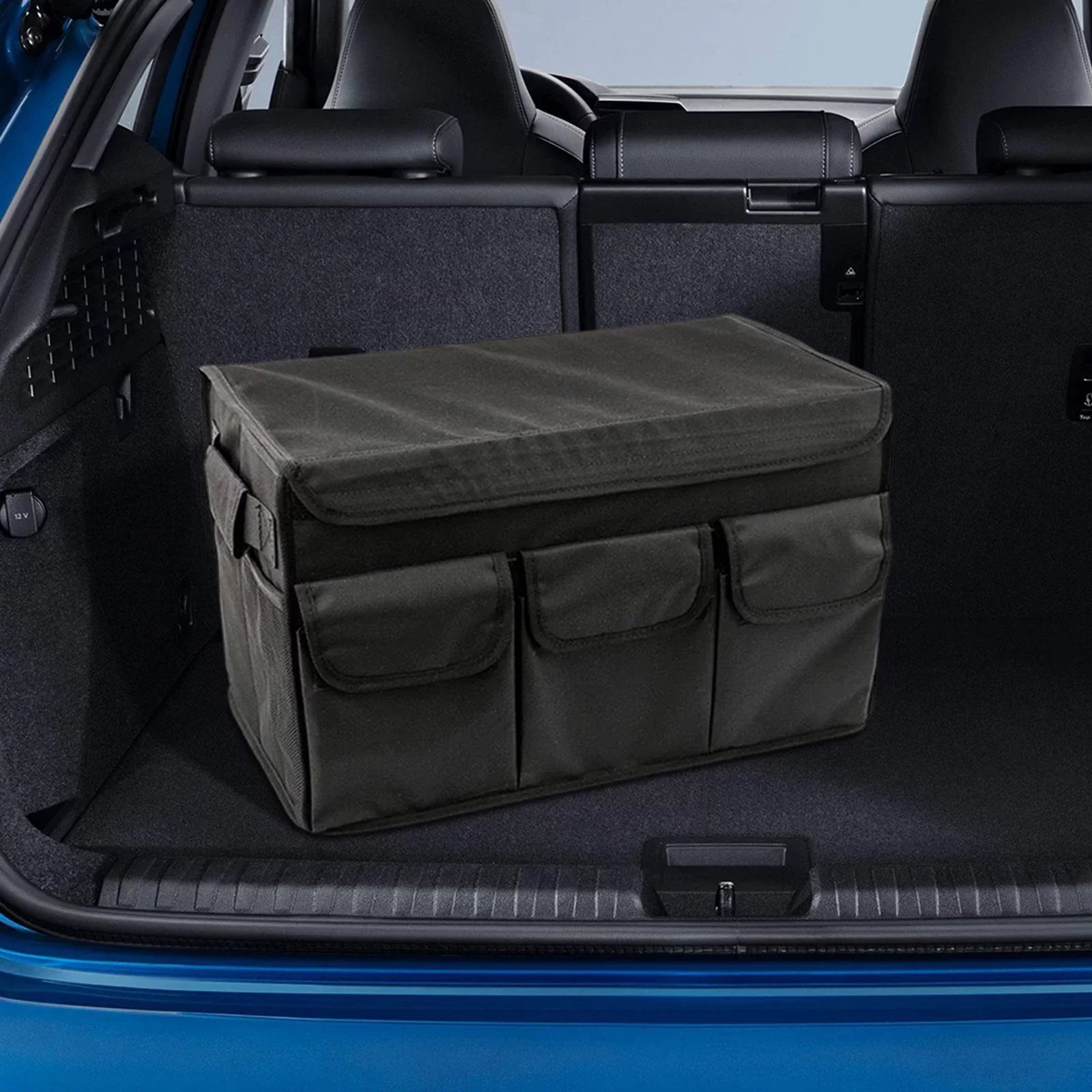 Vehicle for Car Trunk Box Bag 60x30x30cm Organizer L Camping SUV Collapsible Storage