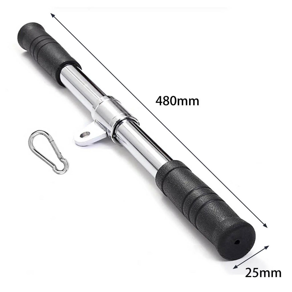 Cable Machine LAT Pulldown Pull Attachment for Down Training Bar Bar Muscle