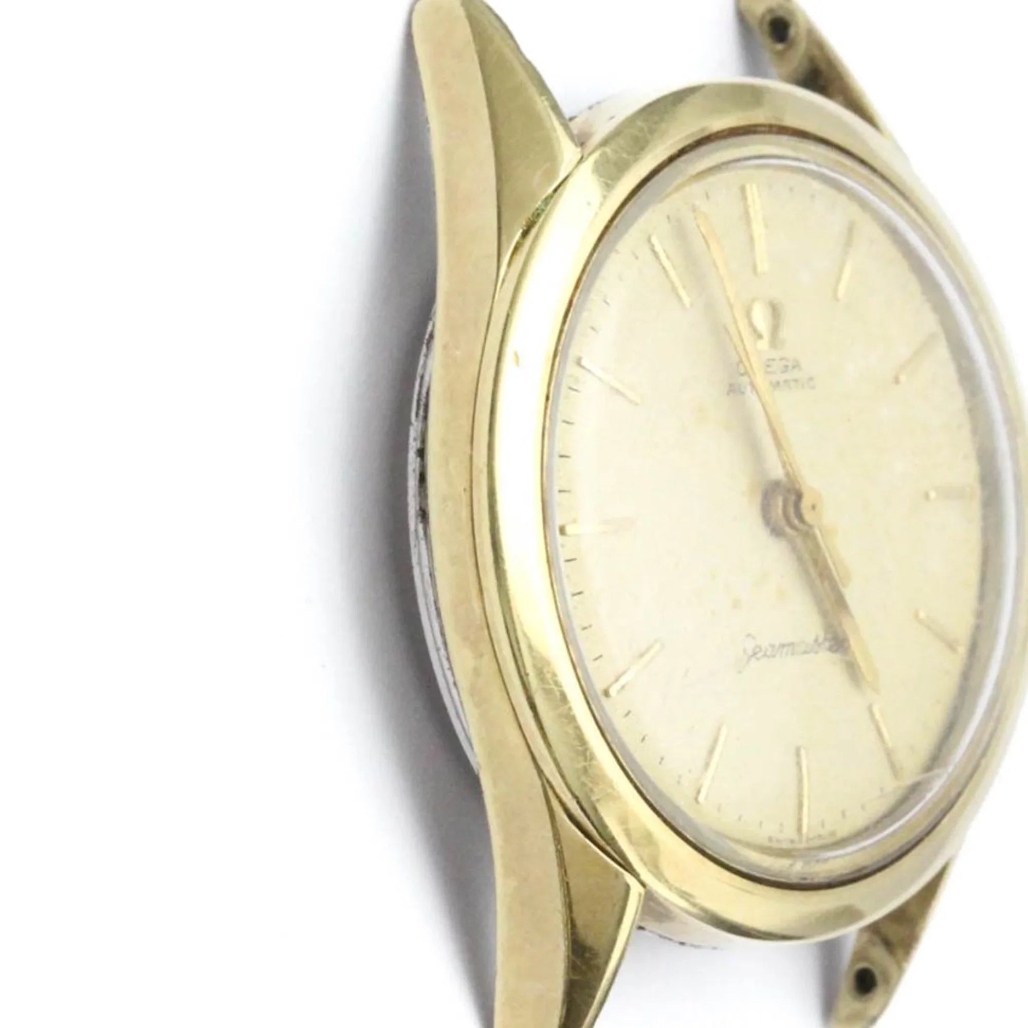 Seamaster Only Cal 471 Mens 2802 OMEGA Plated (Fair) Pre-Owned Automatic BF559125 Gold Watch Head