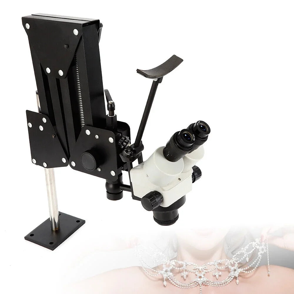 Inlaid Stand Setting Gem Spring Microscope Bracket Micro Multi-Directional Diamond ZhdnBhnos Machine Tool Mirror with Making Jewelry