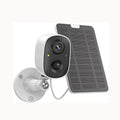 Security Camera Motion Powe Audio, Detection, Siren Solar Alarm,Cloud/SD Outdoor, Color 2-Way Waterproof Storage,IP65 Vision 1080P Camera, Battery Wireless Surveillance WiFi Night