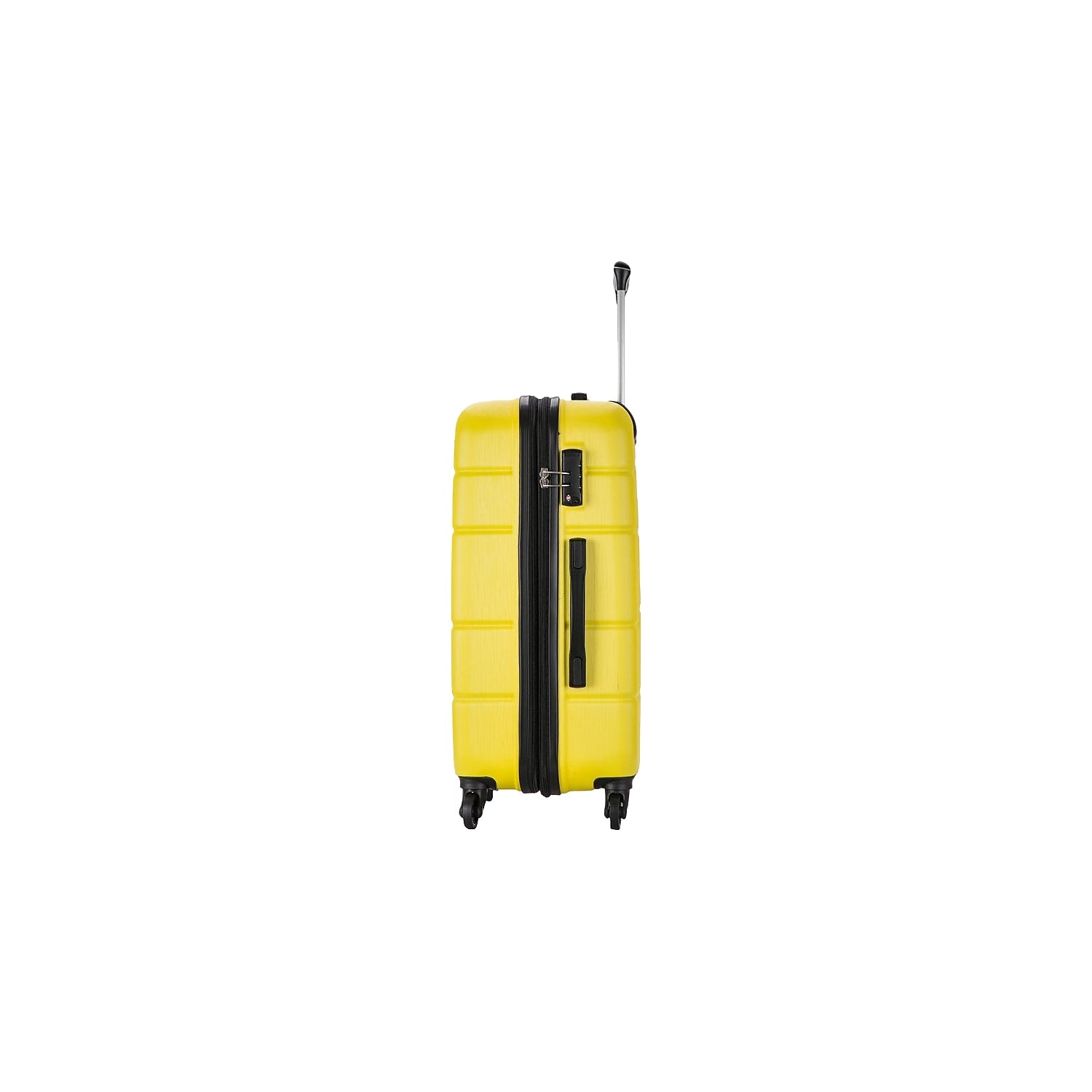 Luggage Yellow (DKROD00M-YEL) RODEZ Plastic DUKAP 4-Wheel Spinner