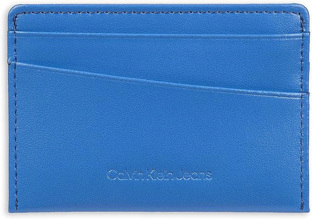 Men's Monogrammed Klein Logo Calvin Card Open-Blue Case