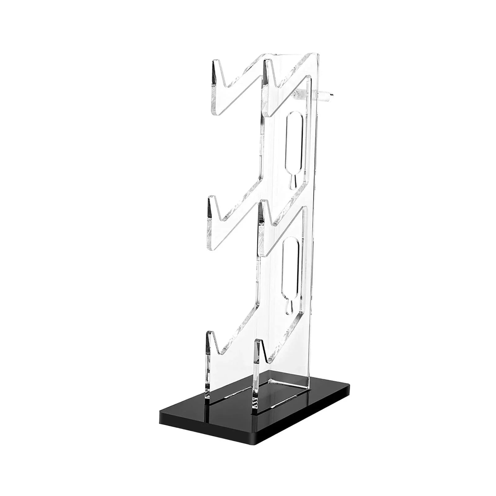 Desk 3 Black for Accessories Transparent Gadget Acrylic Hanger PS5 Decoration Slip Controller Headset Controller Mat Tier Game Non Durable Bracket
