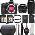 '+ Mirrorless Nikon International UV 24-50mm VR Lens + + Backup + Filter + f/4.5-6.3 64GB f/4-6.3 Battery + Version - 50-250mm Z5 Lens Kit Cleaning with Case Storage