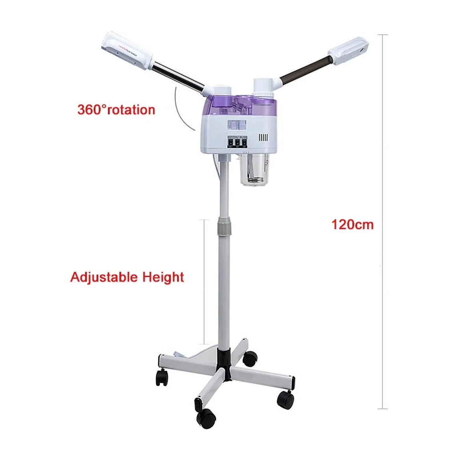 Care EU/US Machine 110/220V 2 Ozone Plug Device Beauty Ion Steaming Home Steamer Hot Spa Sparyer Facial Spray in 1 Skin Cold and