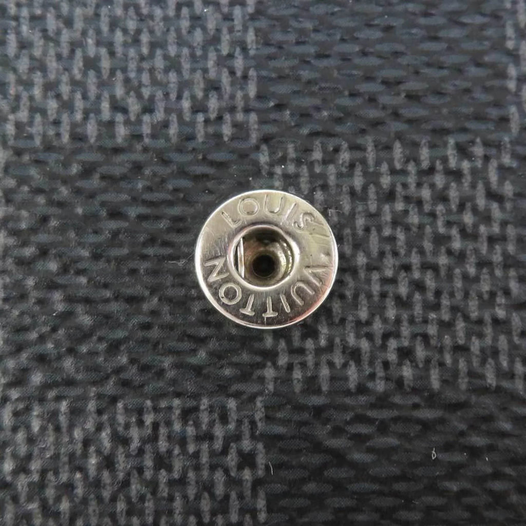 Pre-Owned Multicle (Good) LOUIS Damier Key M62662 VUITTON Canvas Men's Black Louis Vuitton 6 Graphite Case