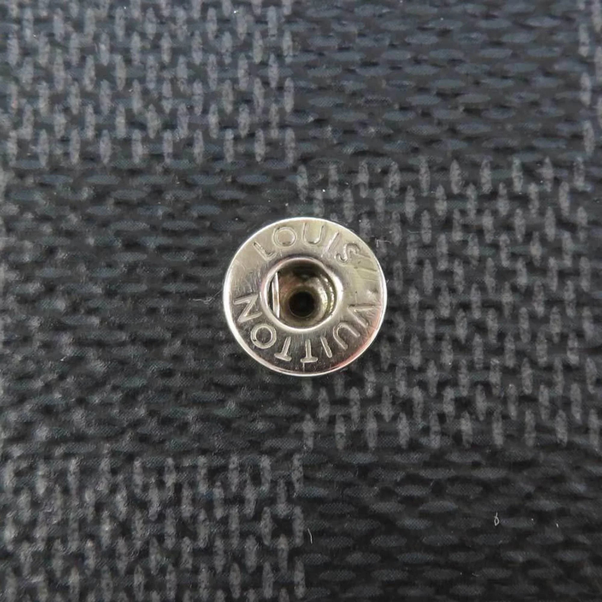 Pre-Owned Multicle (Good) LOUIS Damier Key M62662 VUITTON Canvas Men's Black Louis Vuitton 6 Graphite Case