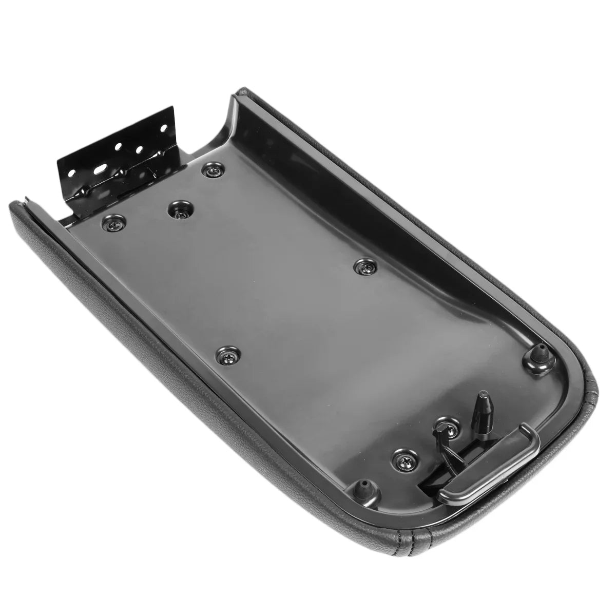 Armrest Buick 03 w/Latch 06 07 04 Assembly 2002-2009 08 Leather Trailblazer Rainier 05 ZTL-Y-0054 GMC Chevy [Black] Center Envoy Lid For Console Motoring DNA