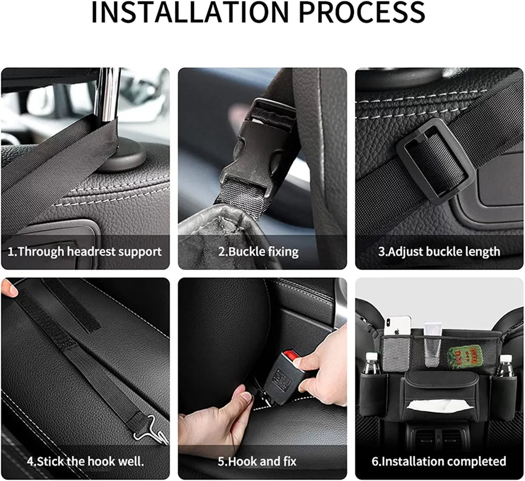 for with Holder Car Net Car Holder Car for Liner Car Pocket Car Inner Removable Large Purse Pocket Capacity Storage Barrier Multi-Pocket Fymlhomi Bag Seats Kids Pet Handbag Between