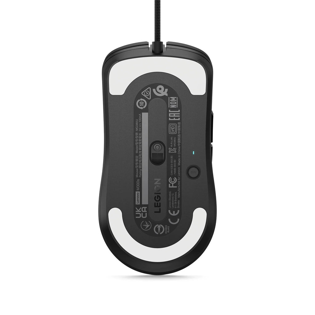 retail right left-handed Lenovo - RGB - - - wired - buttons - CRU and 6 M300s - USB Legion black - shadow 2.0 optical Mouse -