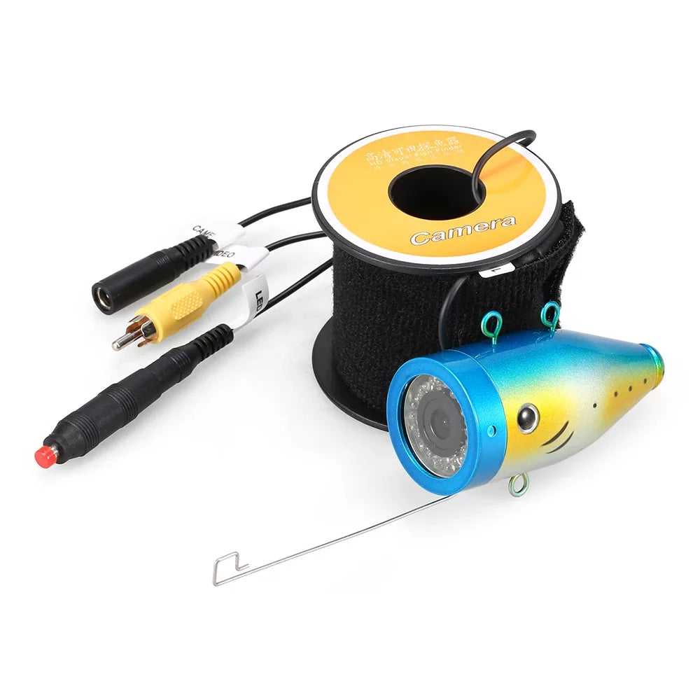 Accessories Underwater 15m30m50m 24 Shape Cable with Waterproof Fishing Ice LEDs Vision Night Fishing Carevas Fish 1200TVL Boat