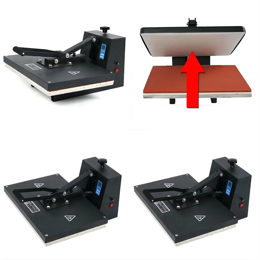 Sublimation Anqidi Pressure Adjustable Press Printer 16" Digital Machine x 0~250℃ 24" TEMP Clamshell Heat Time T-shirt Transfer