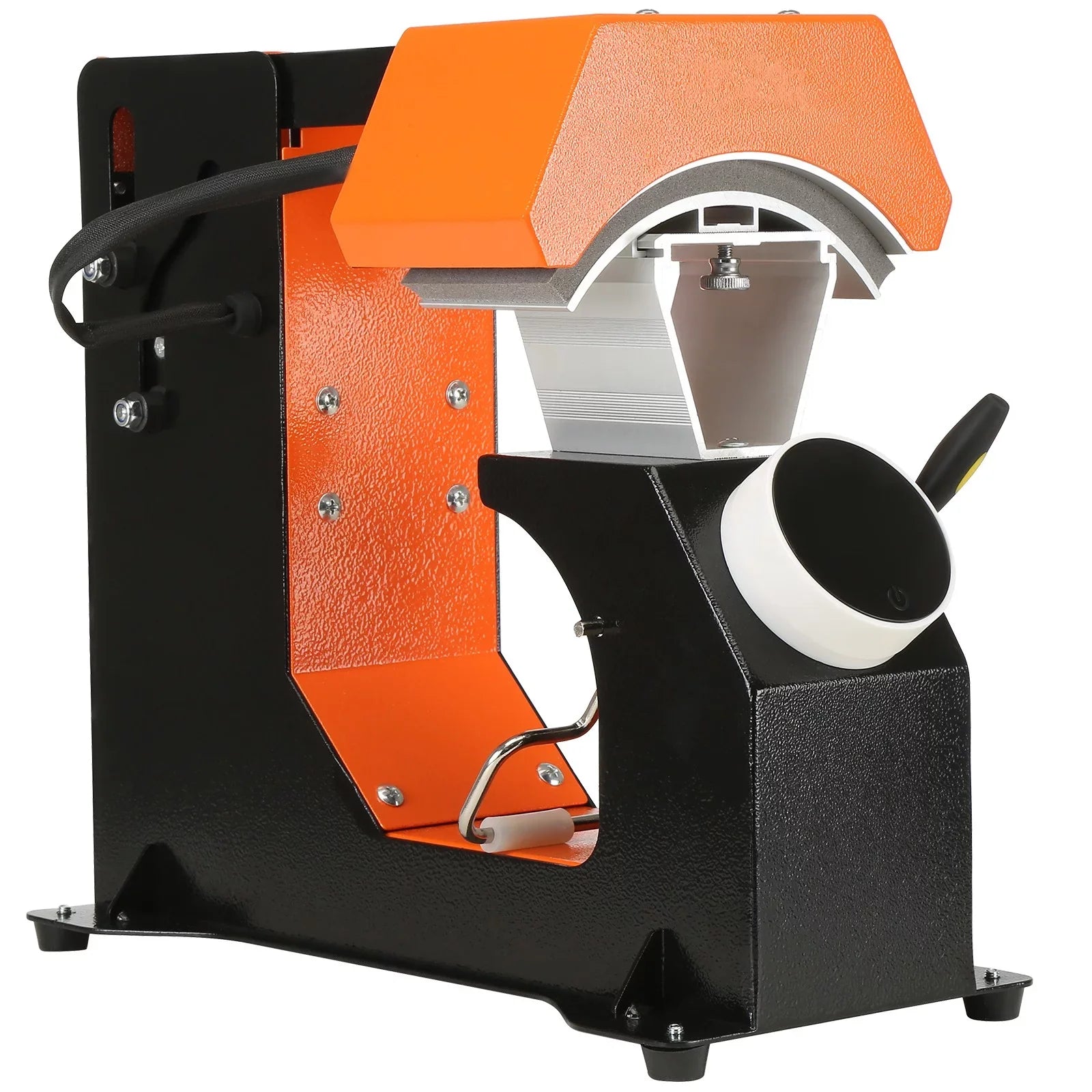 Automatic "Clamshell Machine, Knob-style with Heating & Transfer, BENTISM Release Pads Control 3-in-1 Cap Panel, Heat 3pcs Digital 6.4"x3.5 Press Sublimation Replaceable Auto Press, Press Heat Hat