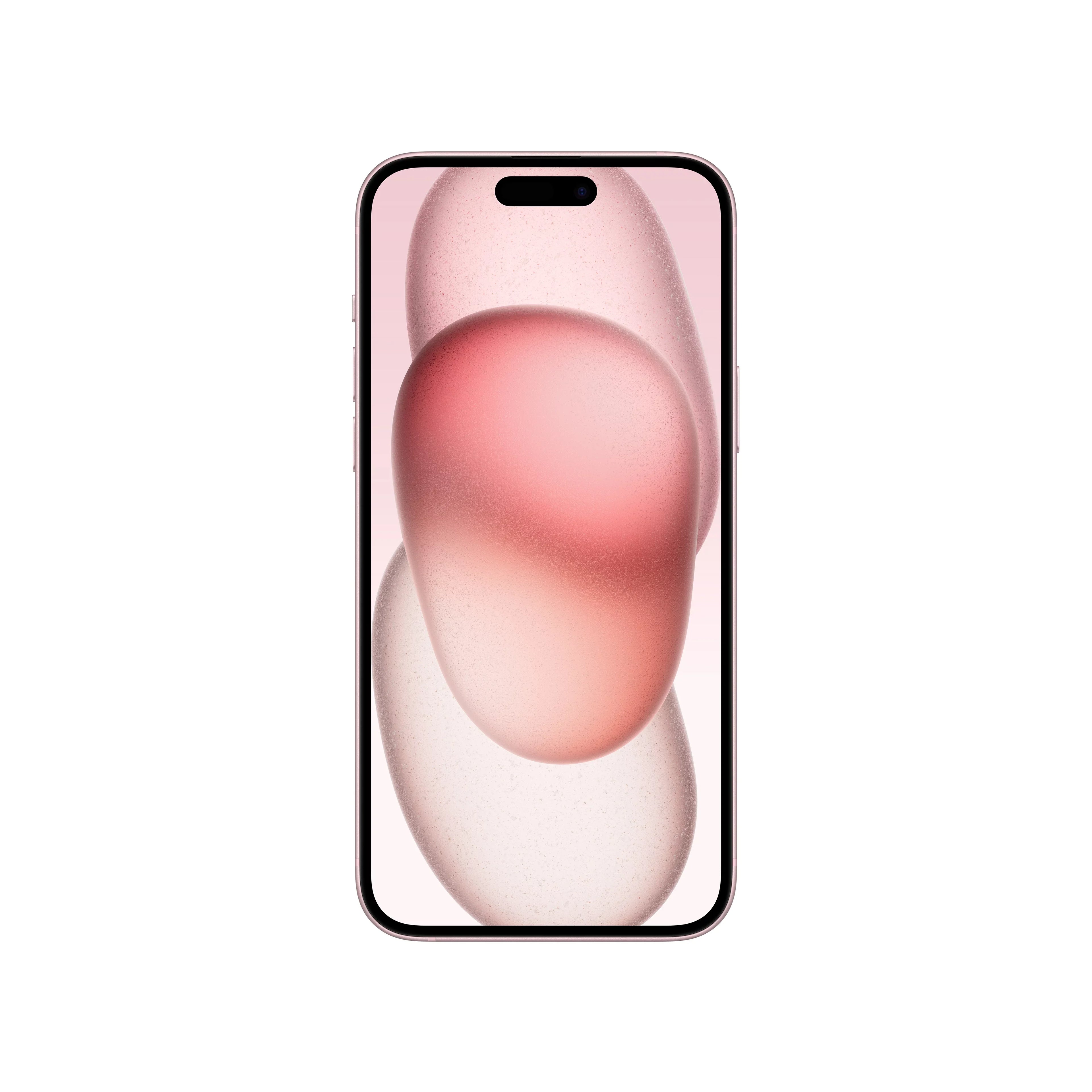 Prepaid Plus, 256GB, Pink iPhone Apple 15 - Smartphone Talk Straight